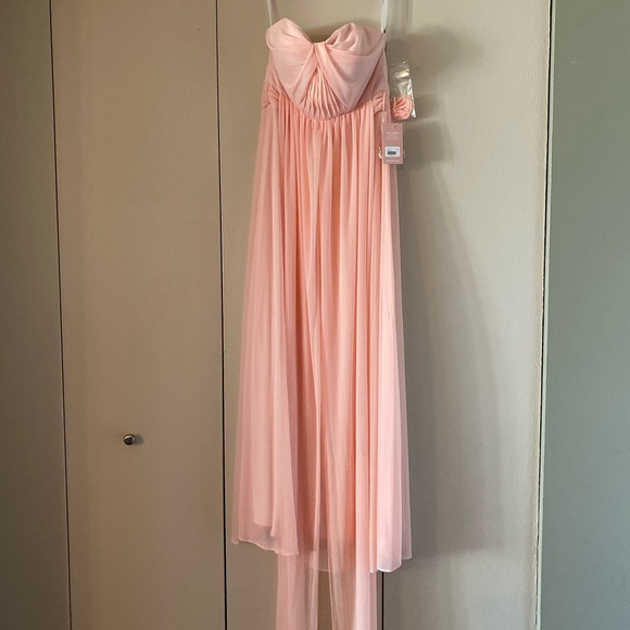 BRIDESMAID DRESS BRAND NEW BLUSH/PINK - Picture 1 of 3
